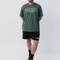 Varsity Track Tee - Stadium Green