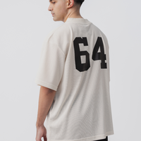 Varsity Mesh Jersey - Bone