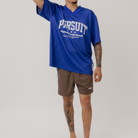 Varisty Mesh Jersey in Royal Blue