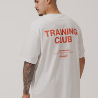 Training Track Tee in White