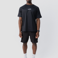 Move Logo Performance Tee - Black