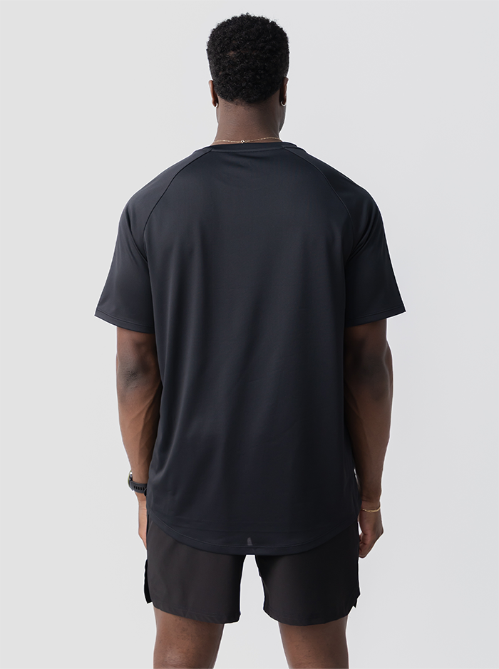 Move Logo Performance Tee - Black