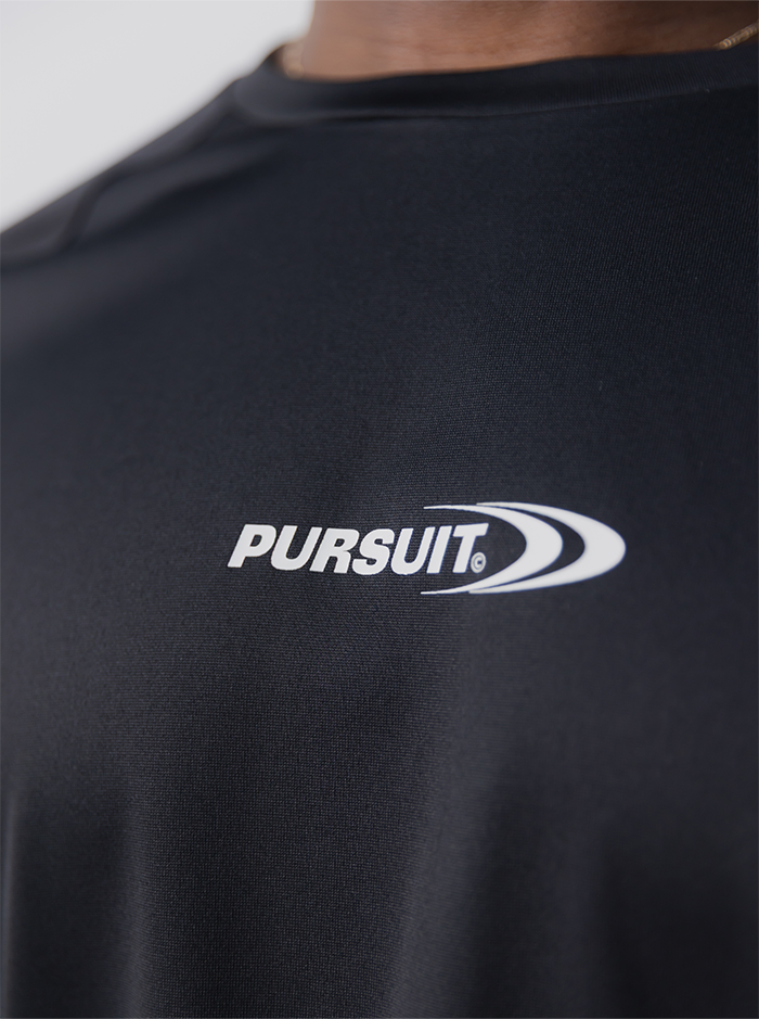 Move Logo Performance Tee - Black