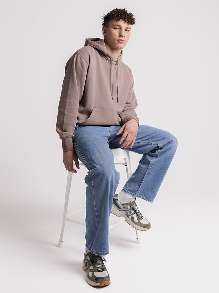 Dream Big Heavyweight Pullover - Washed Taupe