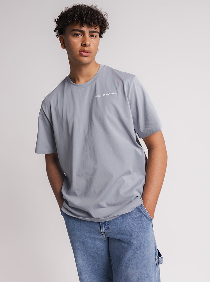 Larger Track Tee - Slate