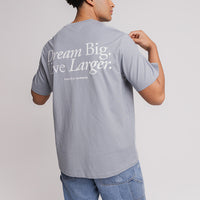 Larger Track Tee - Slate