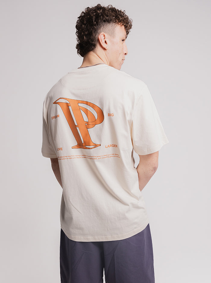 Definition Track Tee - Off White