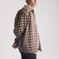 Plaid Harrington Jacket - Tan