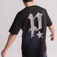 Chrome Track Tee - Black