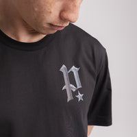 Chrome Track Tee - Black