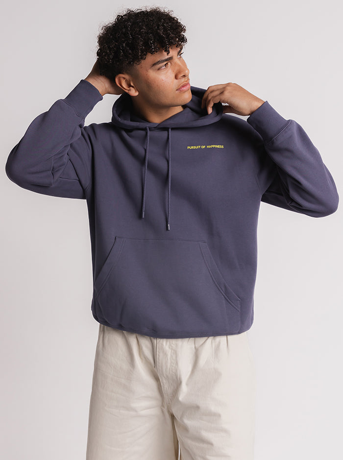 State of Mind Heavyweight Pullover - Washed Navy