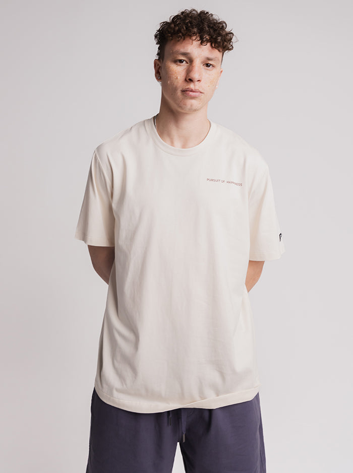 State of Mind Track Tee - Off White