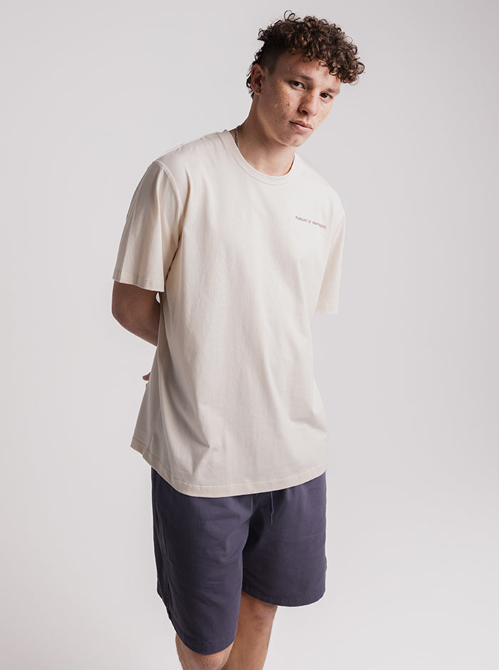 State of Mind Track Tee - Off White