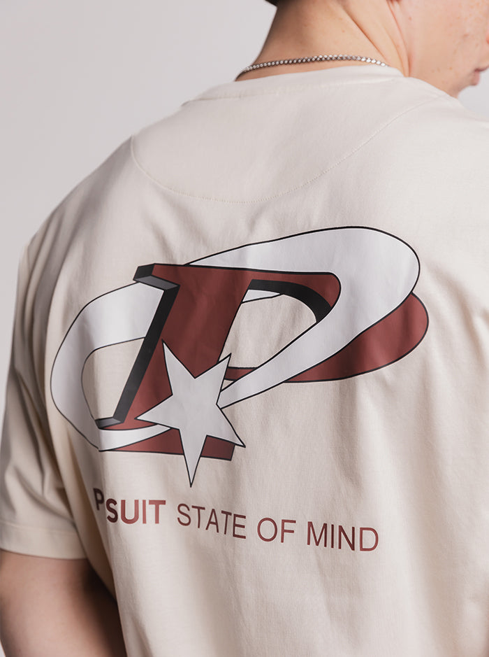 State of Mind Track Tee - Off White