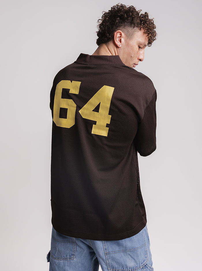 State of Mind Mesh Jersey - Brown