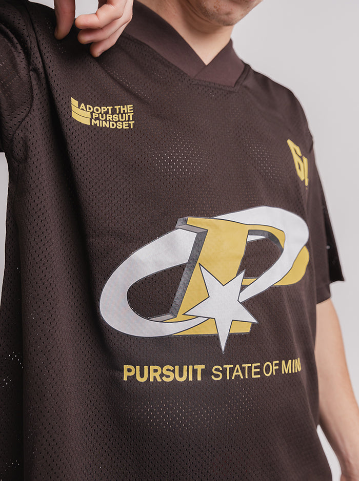 State of Mind Mesh Jersey - Brown