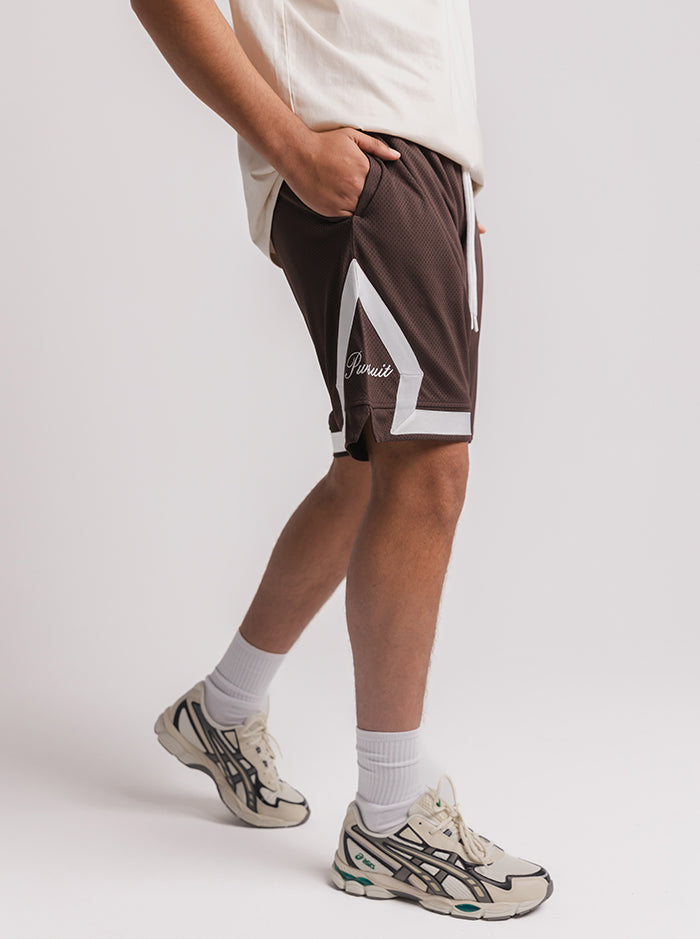 Game Day Short - Brown