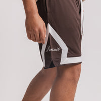 Game Day Short - Brown