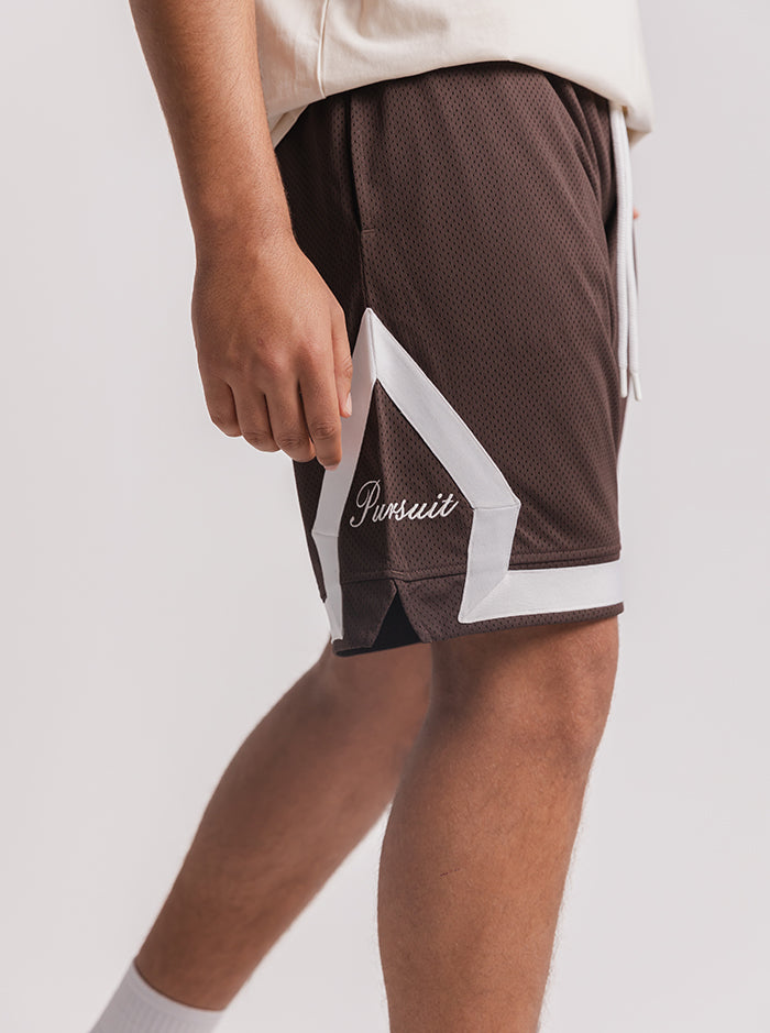 Game Day Short - Brown