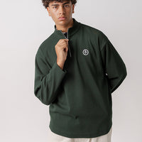 Quarter Zip Pullover - Masters Green