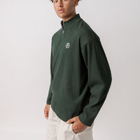 Quarter Zip Pullover - Masters Green