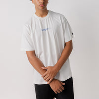 Blur Logo Track Tee - White