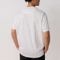 Blur Logo Track Tee - White