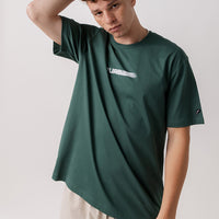 Blur Logo Track Tee - Stadium Green