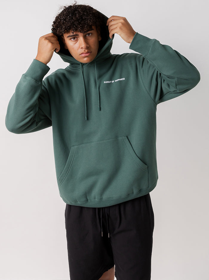 Simple Logo Heavyweight Pullover - Stadium Green