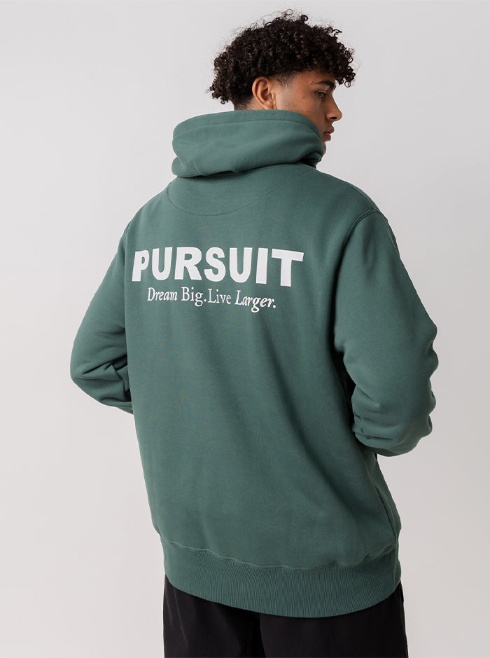 Simple Logo Heavyweight Pullover - Stadium Green