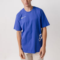 Dream Big Track Tee - Royal Blue