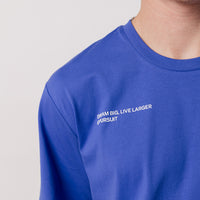 Dream Big Track Tee - Royal Blue