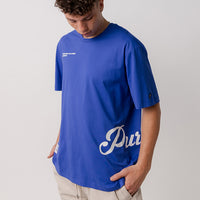 Dream Big Track Tee - Royal Blue