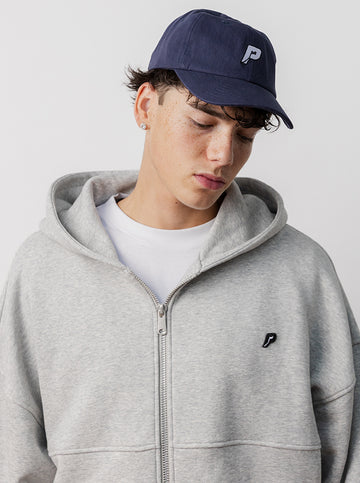 Flag Logo Dad Cap - Washed Navy