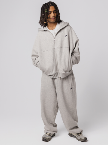 Heavyweight Zip Up - Champion Grey