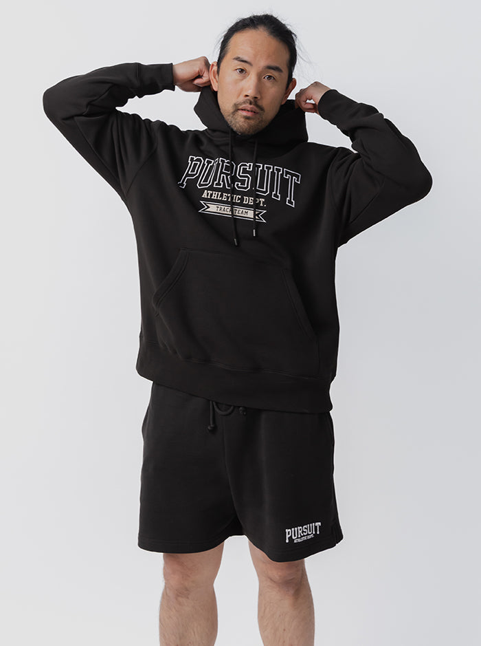 Varsity Heavyweight Pullover - Court Black