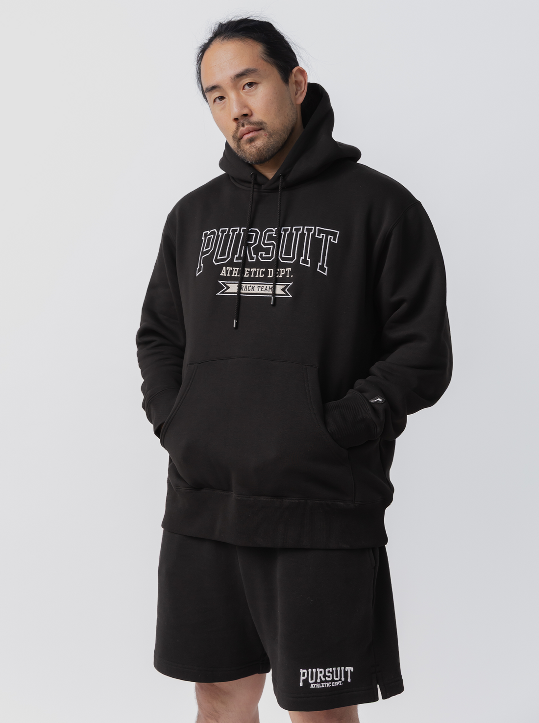 Varsity Heavyweight Pullover - Court Black