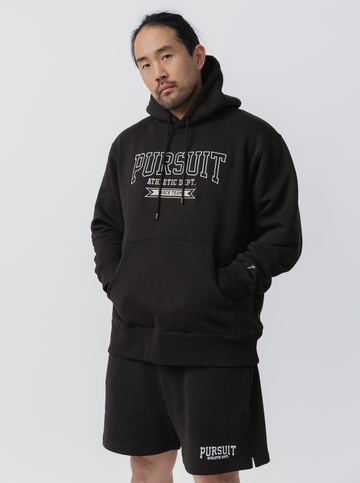 Varsity Heavyweight Pullover - Court Black