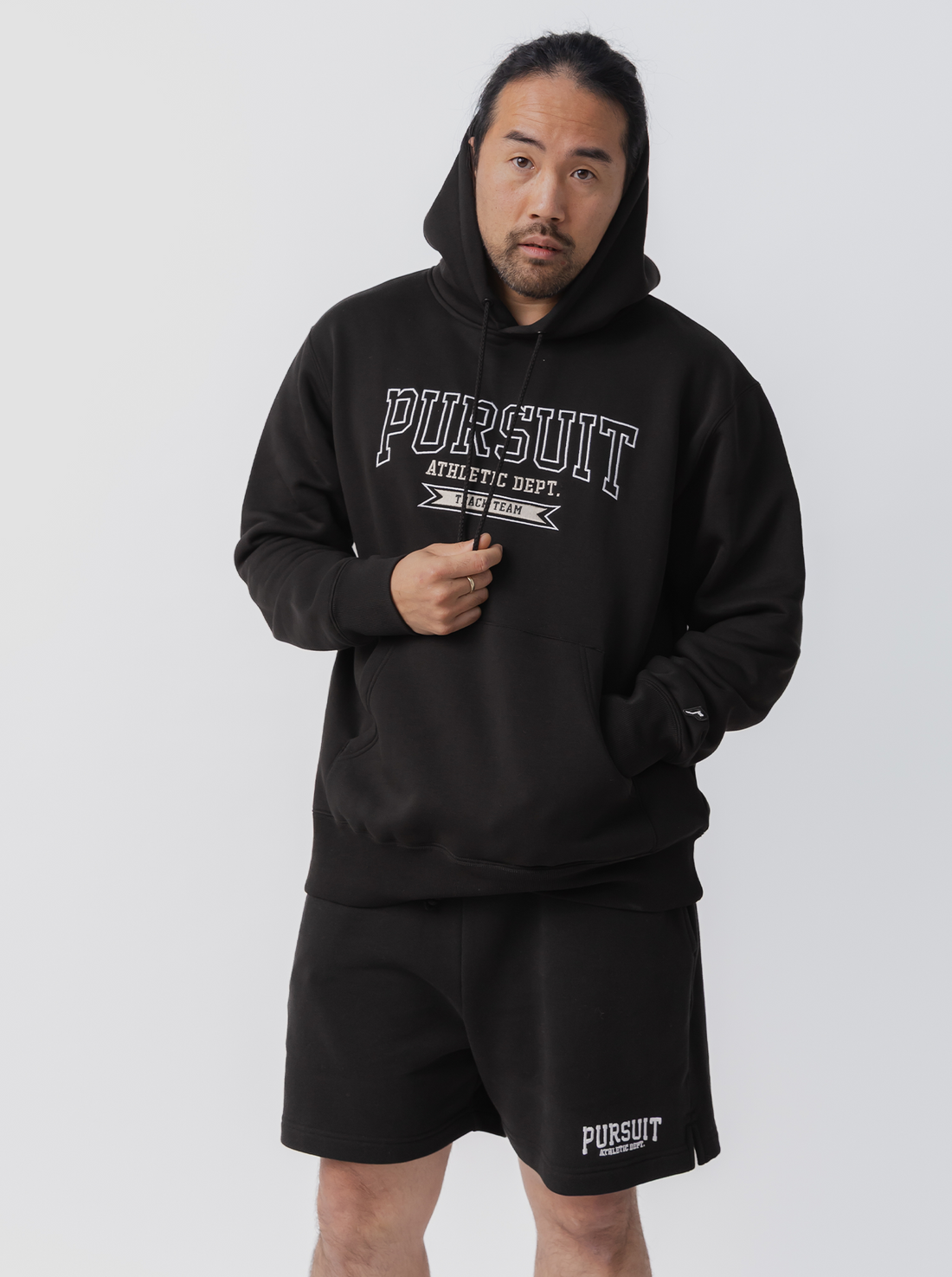 Varsity Heavyweight Pullover - Court Black