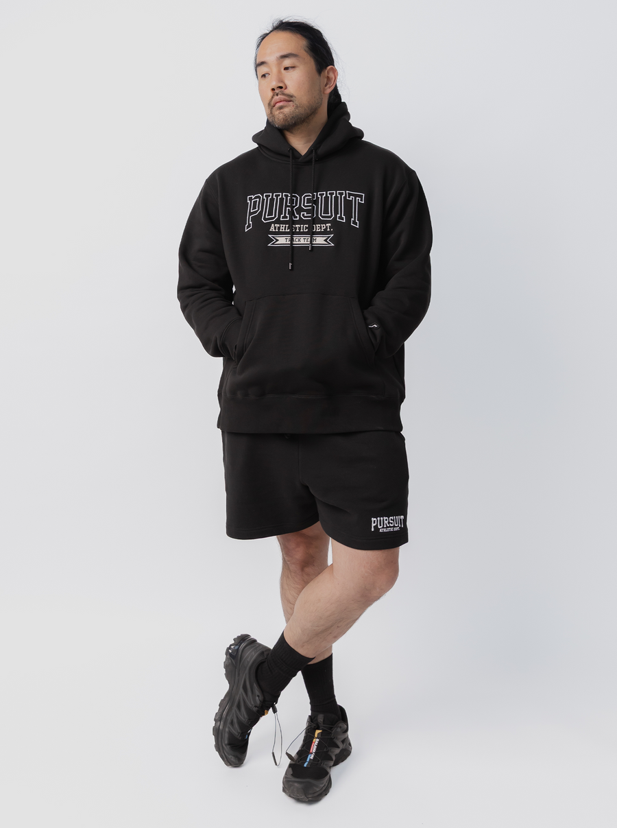 Varsity Heavyweight Pullover - Court Black