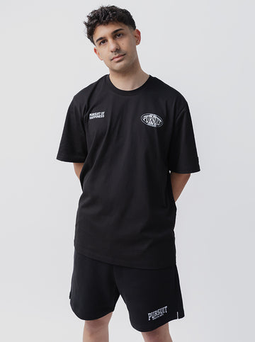 Athletic Track Tee - Court Black
