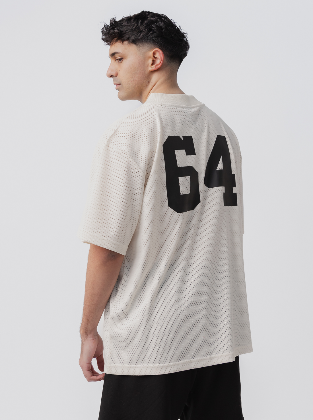 Varsity Mesh Jersey - Bone