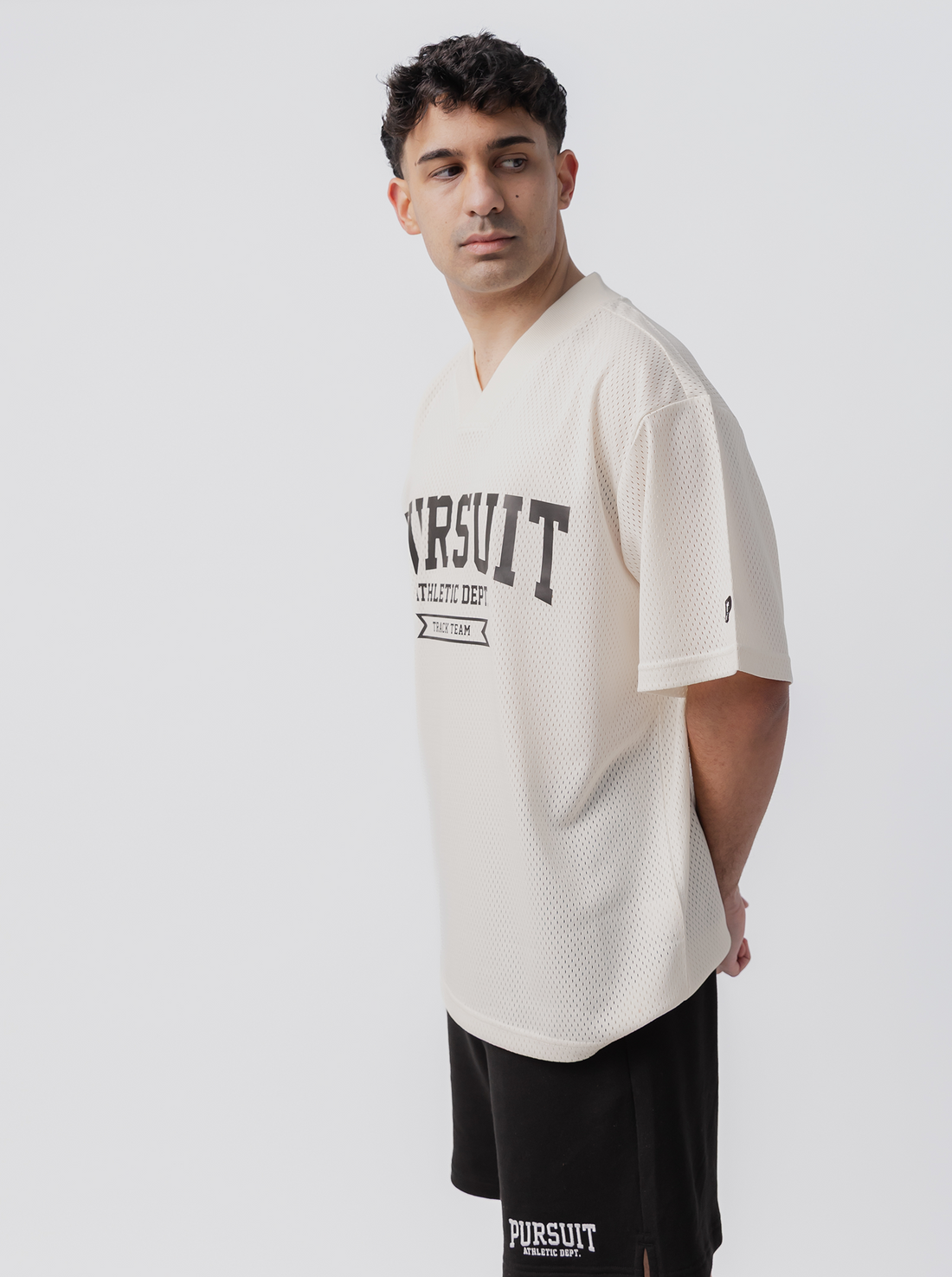 Varsity Mesh Jersey - Bone