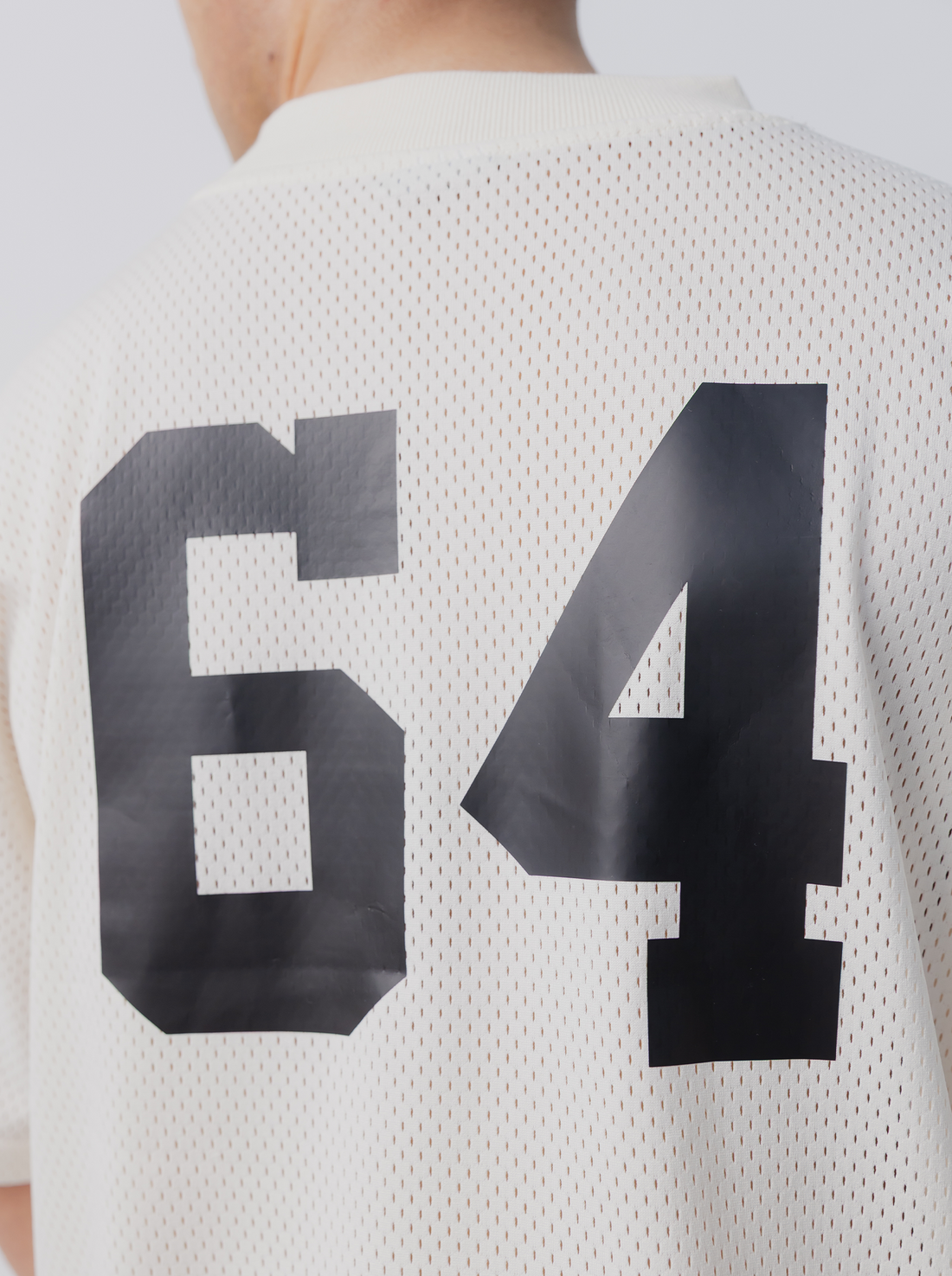 Varsity Mesh Jersey - Bone
