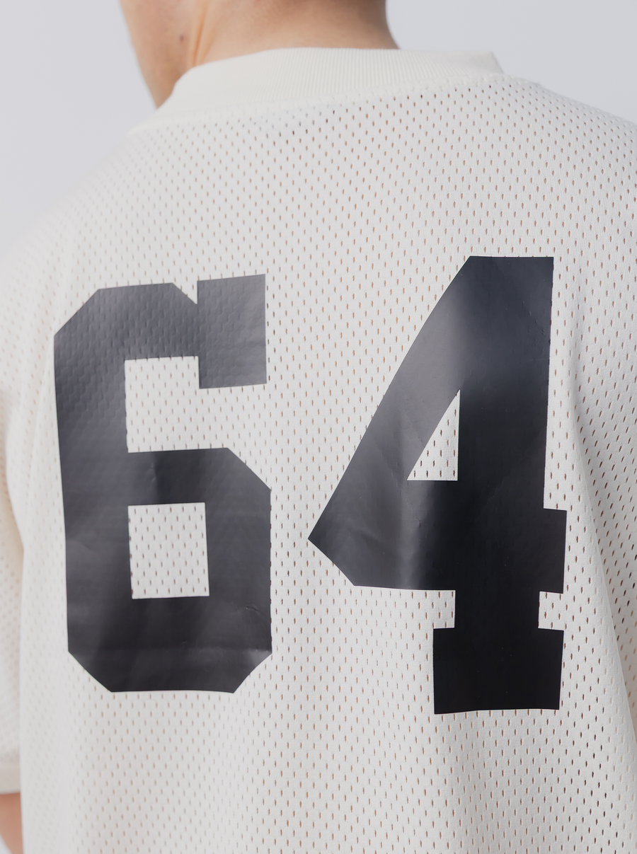 Varsity Mesh Jersey - Bone