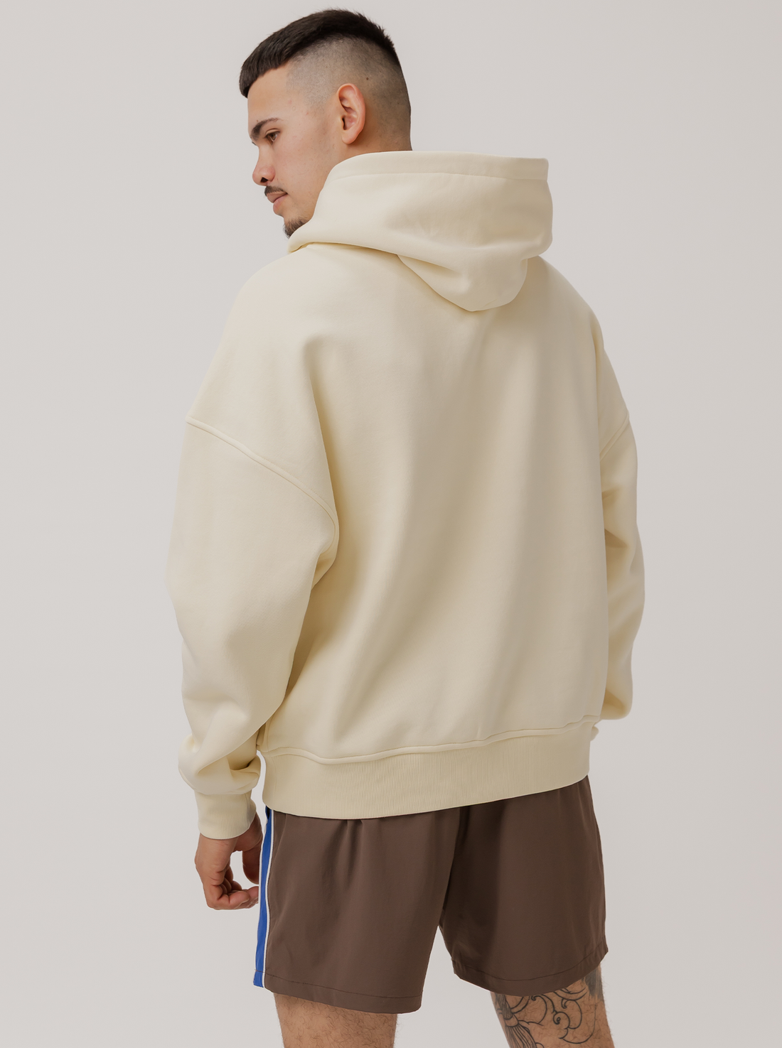 Basic Hoodie in Chalk