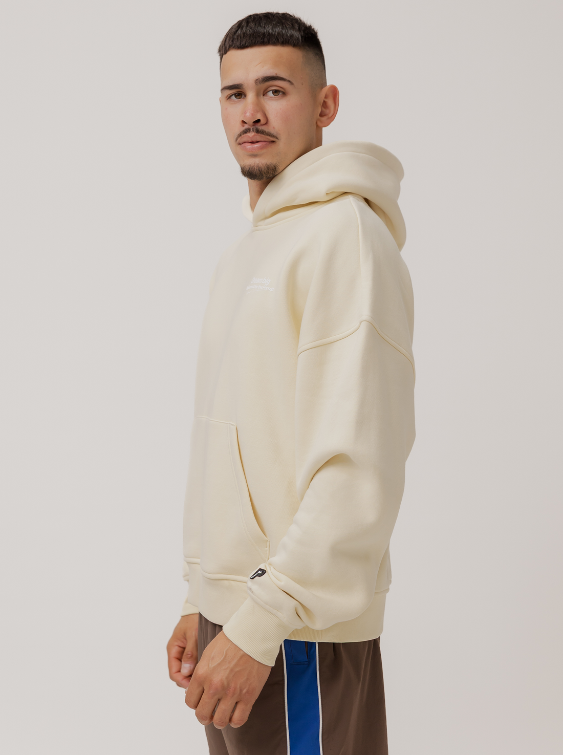 Basic Hoodie in Chalk