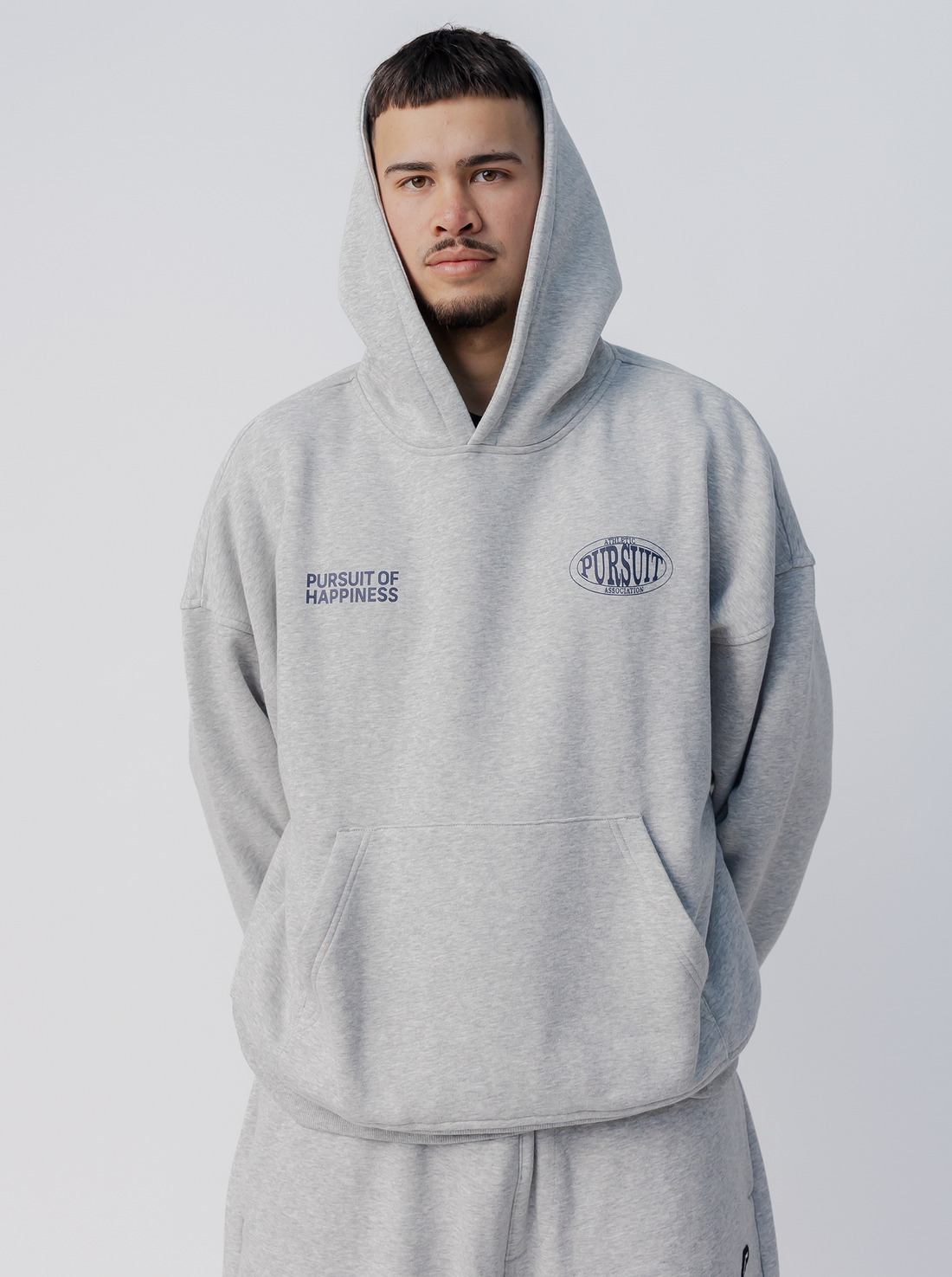 Basic Hoodie in Champion Grey