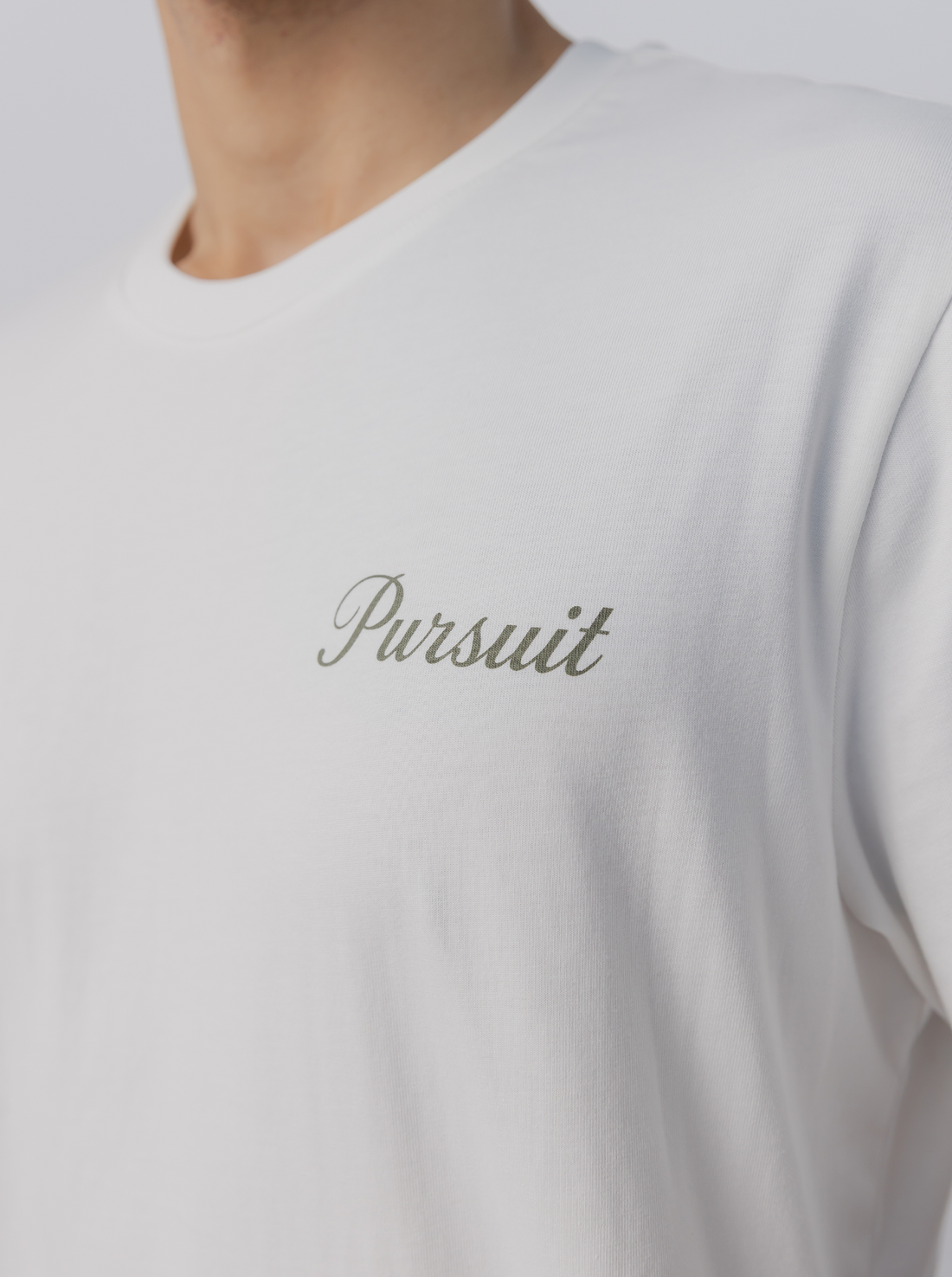 Overdrive Track Tee in White