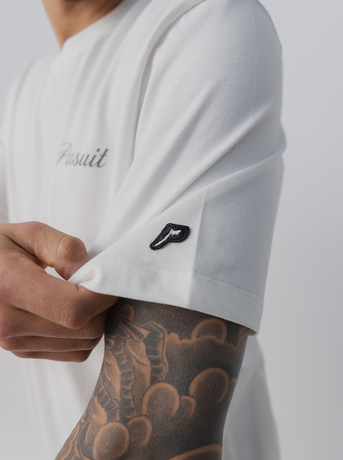 Overdrive Track Tee in White